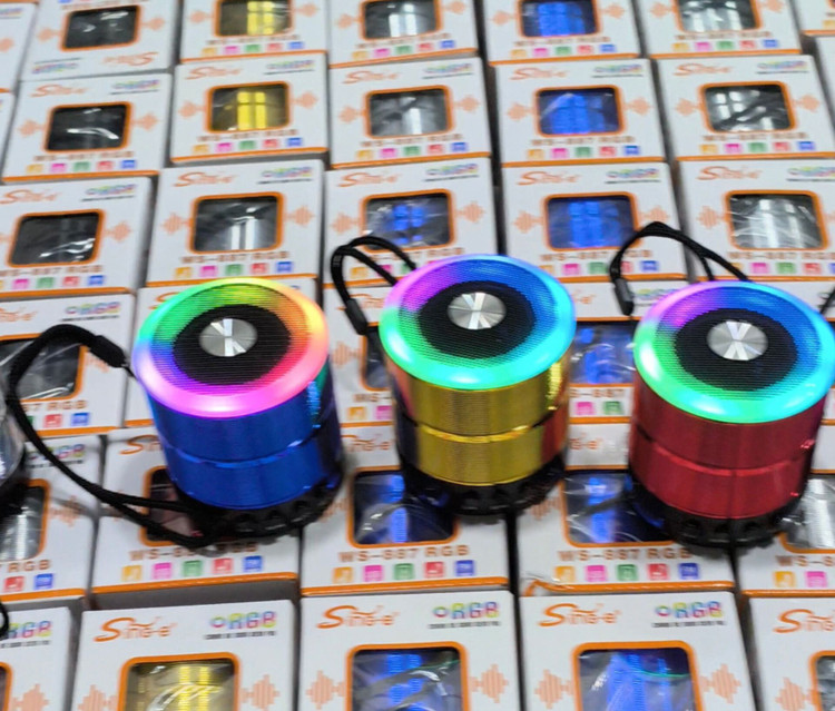 اسپیکر وستر WS887 Mini دارای نور rgb
