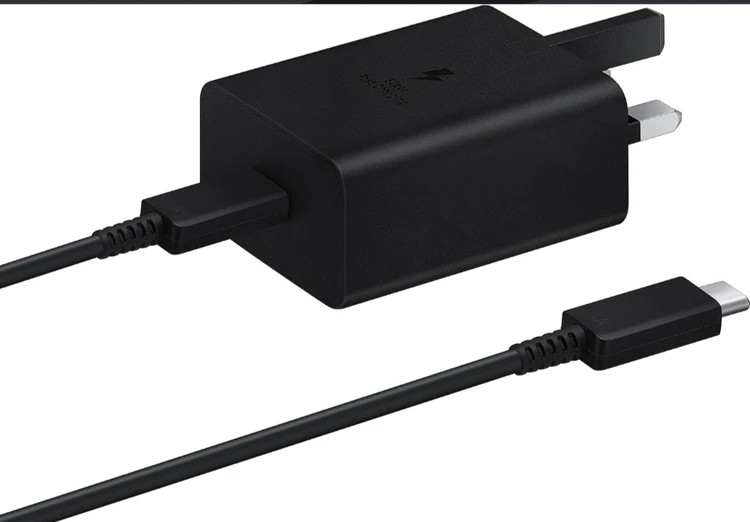 شارژر سامسونگ مدل EP-T4510 توان 45 وات سه پین همراه کابل اصل