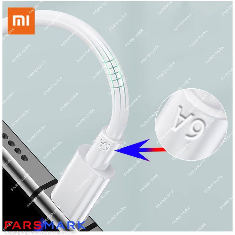 کابل شارژ شیائومی Poco X6 ظرفیت ۶۷ وات