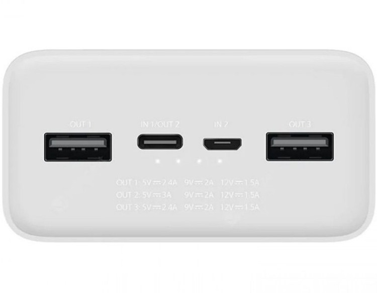 پاوربانک شیائومی مدل PB3018ZM ظرفیت 30000 اصل