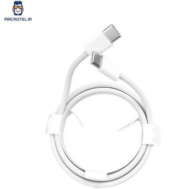 کابل شارژ اپل مناسب آیفون ۱۶ اورجینال دو سر تایپ سی