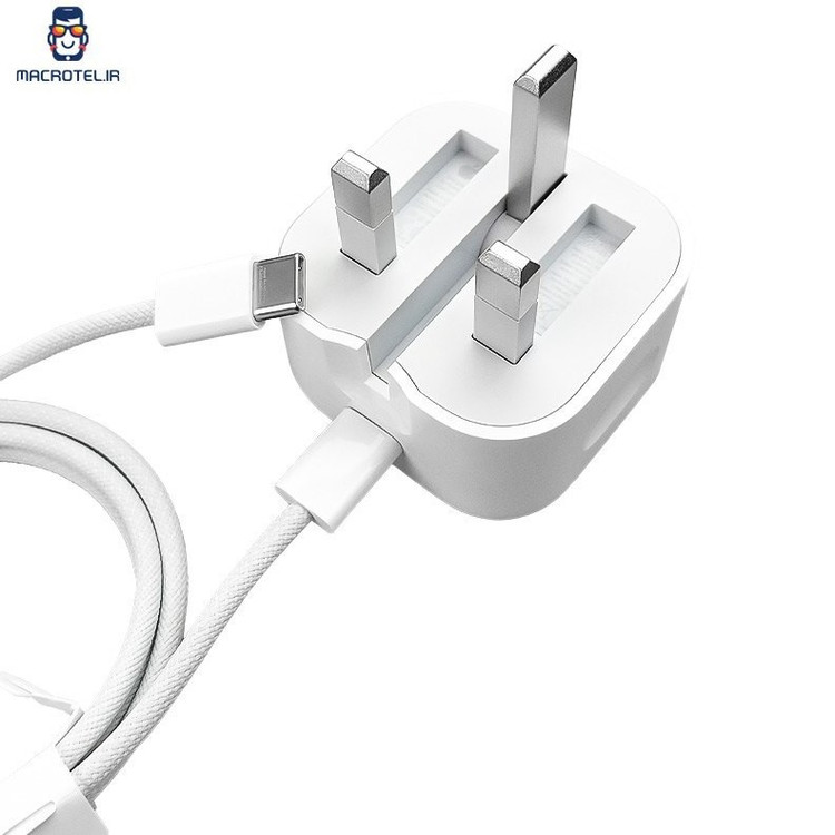 کابل شارژ اپل مناسب آیفون ۱۶ اورجینال دو سر تایپ سی