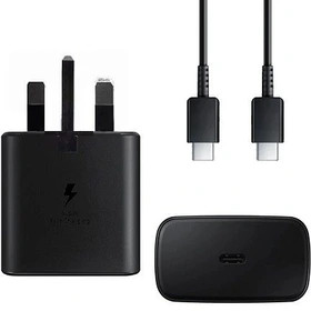 شارژر سامسونگ مدل EP-TA845 توان 45 وات سه پین