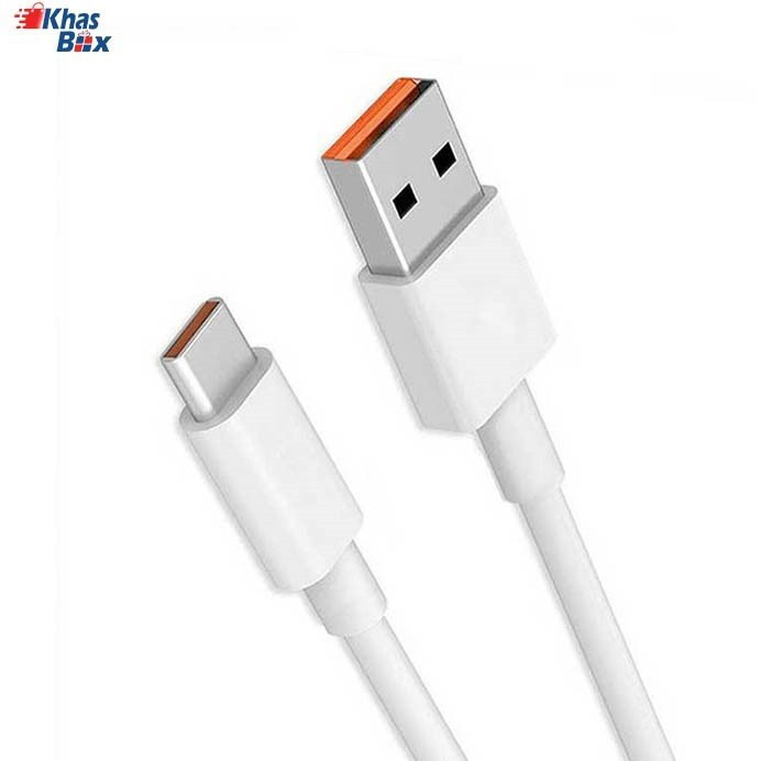 کابل شارژ شیائومی ۱۲۰ وات ۶ آمپر سوپر فست
