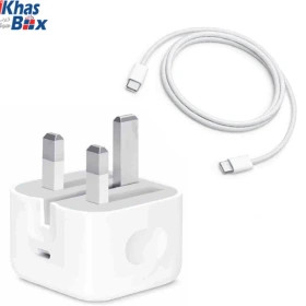 شارژ دیواری 3 پین 20 وات اپل مدل اپل استور Apple store Original -b/a - اصلی