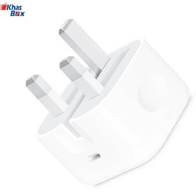 شارژ دیواری 3 پین 20 وات اپل مدل اپل استور Apple store Original -b/a - اصلی