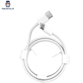 کابل شارژ اپل مناسب آیفون ۱۶ اورجینال دو سر تایپ سی