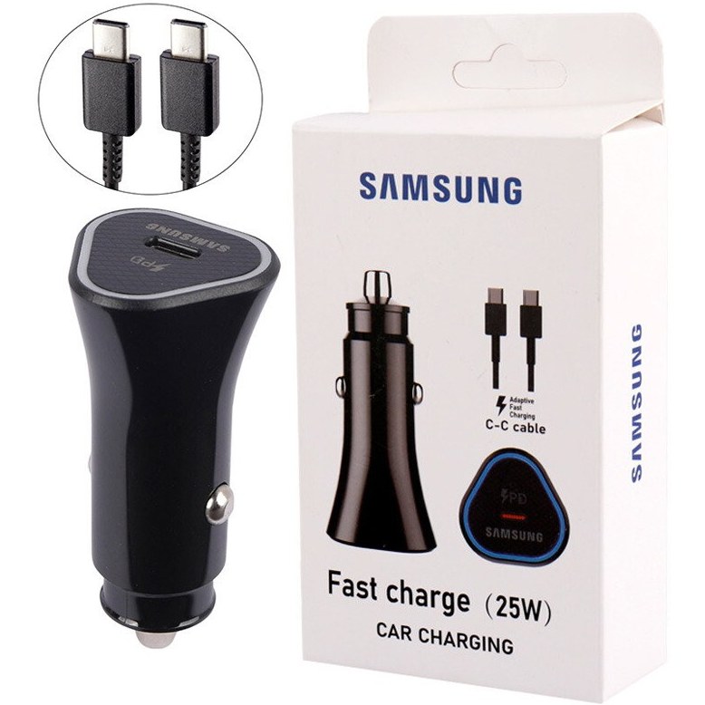 شارژر فندکی سامسونگ مدل EP-L502 ظرفیت ۲۵ وات فست شارژ