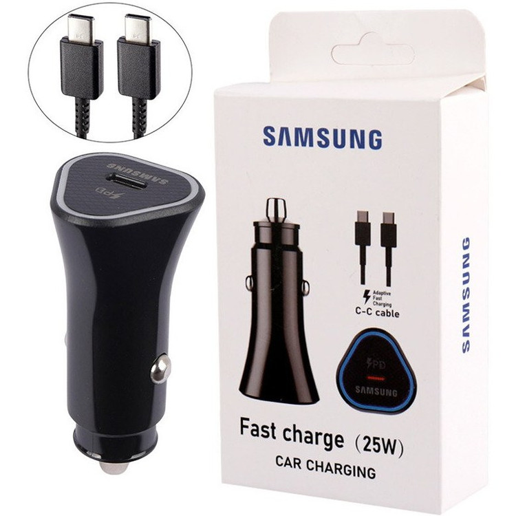 شارژر فندکی سامسونگ مدل EP-L502 ظرفیت ۲۵ وات فست شارژ