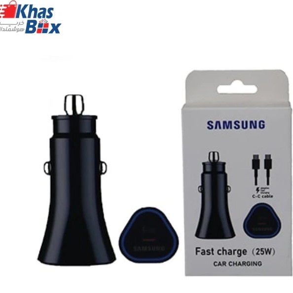 شارژر فندکی 25w سامسونگ