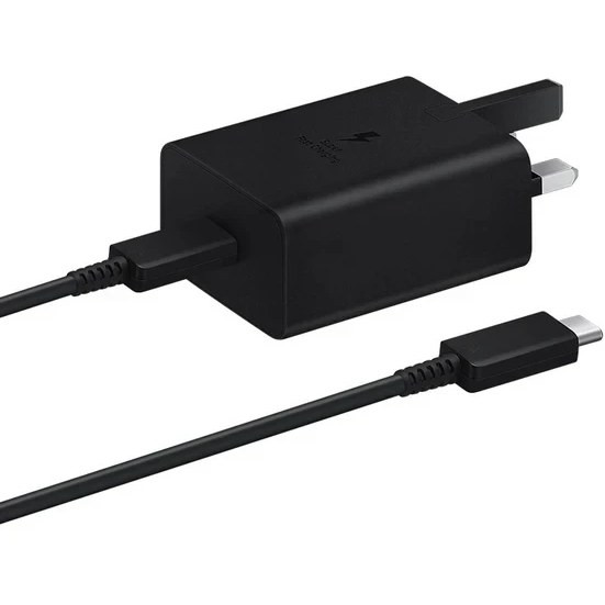 شارژر سامسونگ مدل EP-T4510 ظرفیت ۴۵ وات سه پین مناسب S25 FE و S25 Ultra