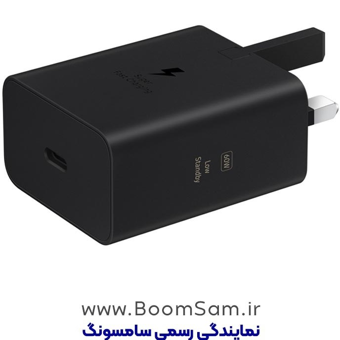 شارژر سامسونگ EP-T6010 ظرفیت ۶۰ وات سوپرفست شارژ نسل 3.0 ساخت ویتنام
