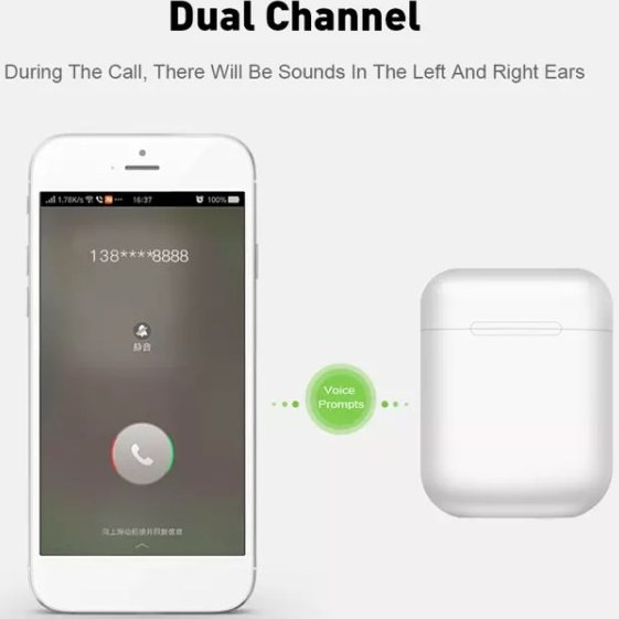 هدفون بی سیم مدل i12-TWS
