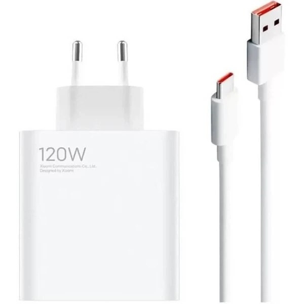 شارژر 120 وات شیائومی مدل MDY-13-EF به همراه کابل | Xiaomi HyperCharge 120W