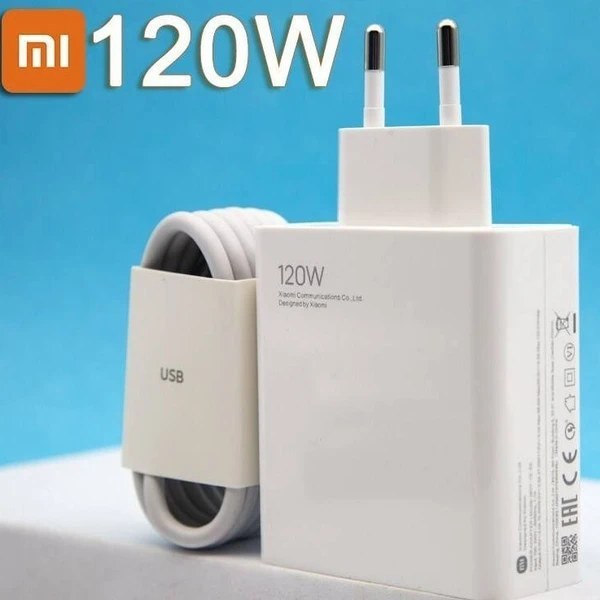 شارژر 120 وات شیائومی مدل MDY-13-EF به همراه کابل | Xiaomi HyperCharge 120W