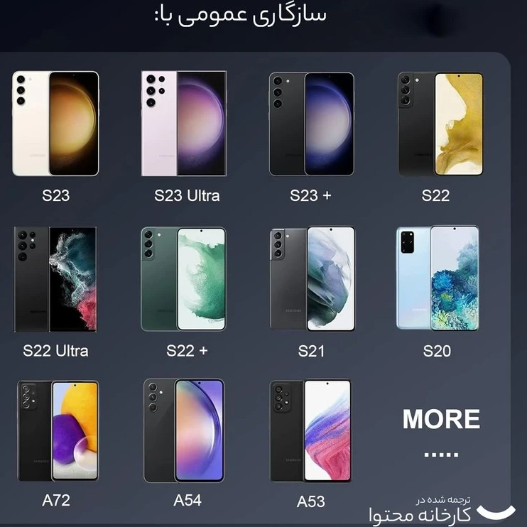 کلگی شارژر 25 وات سامسونگ Galaxy A56 (100% )