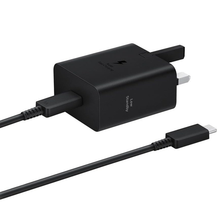 شارژر گوشی سامسونگ GALAXY A37 ظرفیت ۴۵ وات با پورت USB Type C