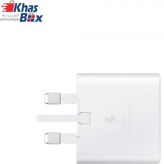 شارژر سامسونگ A55 آداپتور ۲۵ وات به همراه کابل