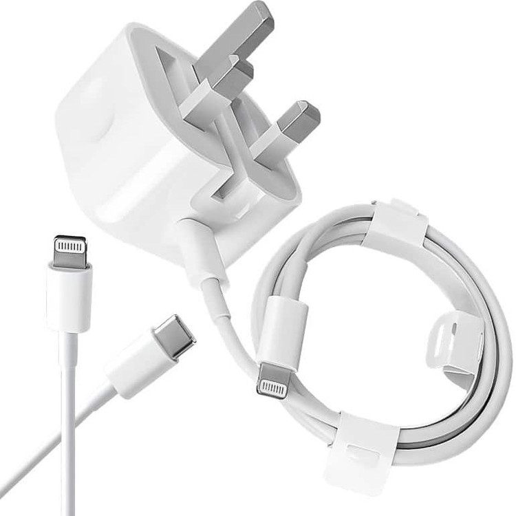 شارژر اپل مدل FJU8 با کابل USB Type C قدرت ۲۰ وات