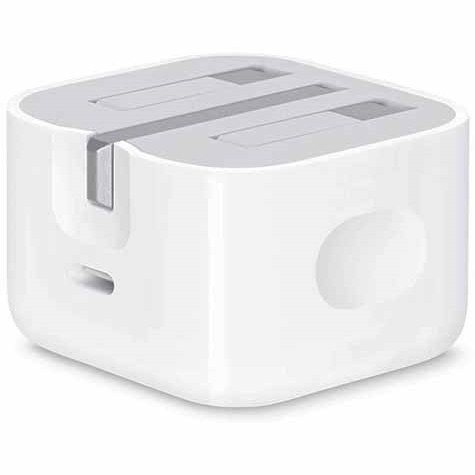 آداپتور شارژر آیفون USB-C تایپ سی اپل 20 وات اصل - شارژر بدون کابل