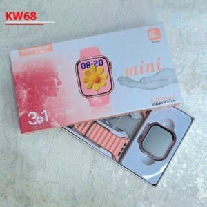 ساعت هوشمند KW68 mini با سه بند زنانه