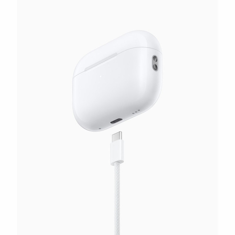 هدفون بی سیم اپل مدل AirPods Pro 2 با نویز کنسلینگ فعال و مقاومت در برابر آب