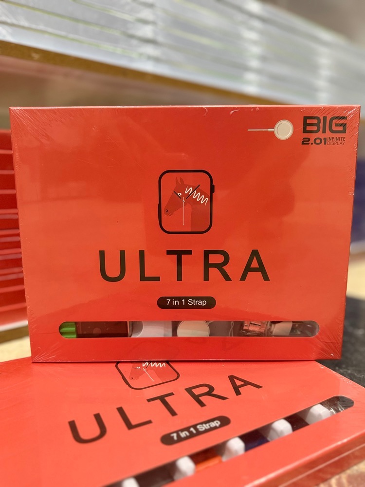 ساعت هوشمند ultra با 7 بند سیلیکونی